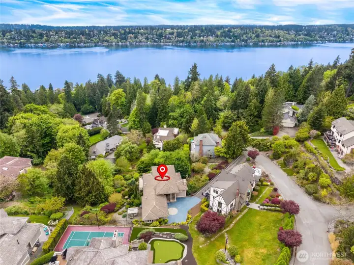 Join this well-established water-view neighborhood.