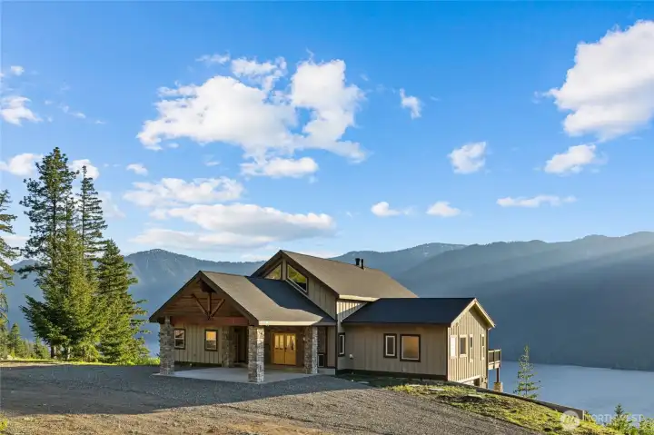 As you can see this home really is perched at the top of Morgan Creek w/ the most spectacular views.