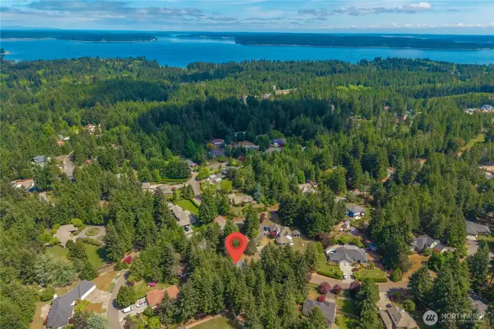 Desirable location just minutes from Tolmie State Park and the shores of Puget Sound