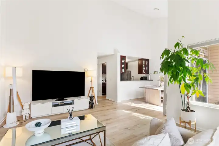 All brand new Luxury vinyl plank flooring thru out living room, kitchen, bathrooms, and hallways. All brand new Luxury vinyl plank flooring thru out living room, kitchen, bathrooms, and hallways.
