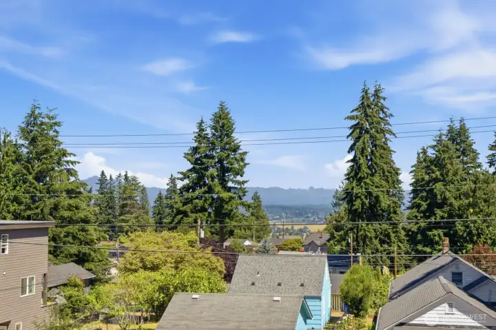 Snohomish Valley and Cascade Mountain Range Snohomish Valley and Cascade Mountain Range