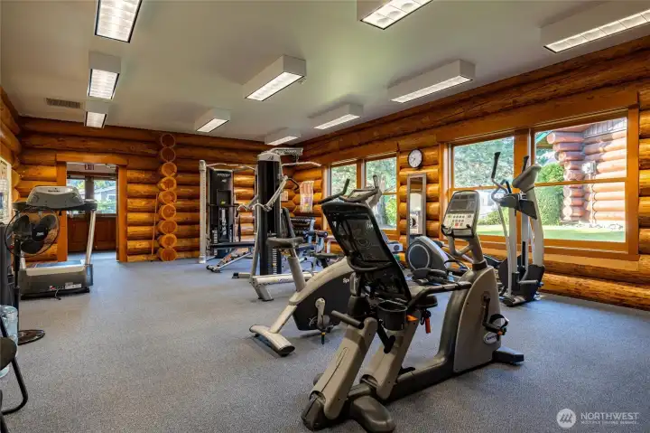 Fitness center. Fitness center.