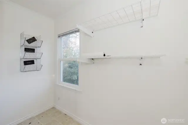 Large pantry in kitchen