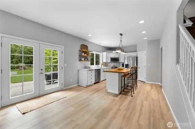 Kitchen with More Eating Space