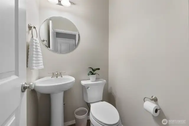 Half Bath on Main Floor