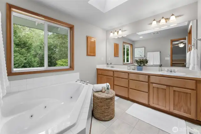 Jetted Tub in Primary Suite