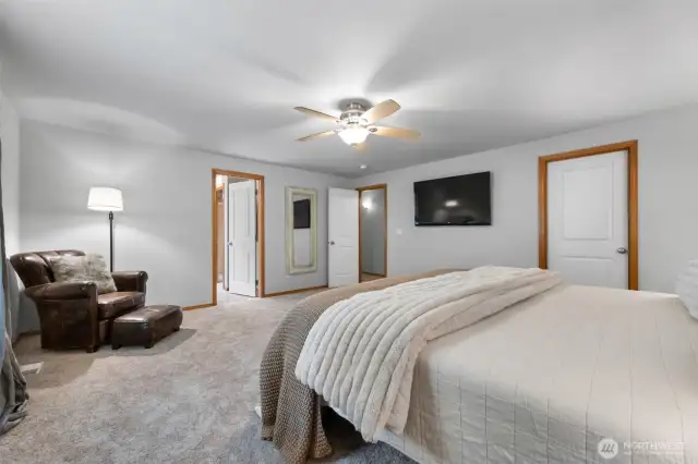 Cozy Carpet in all Bedrooms