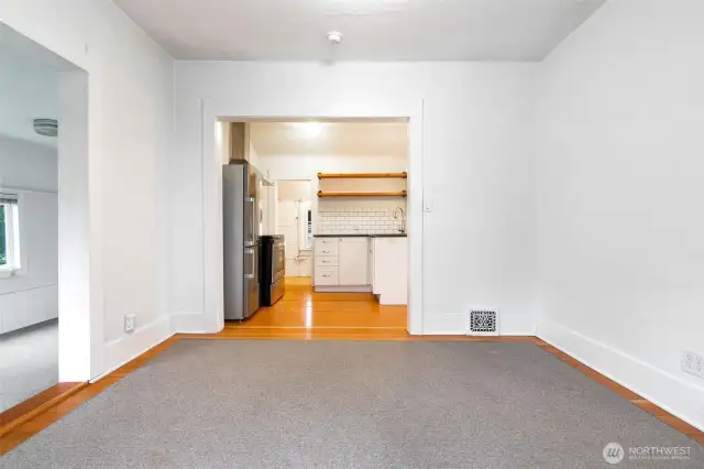 There is now a mini-split system on this floor with a split in the office area and one in the bedroom.