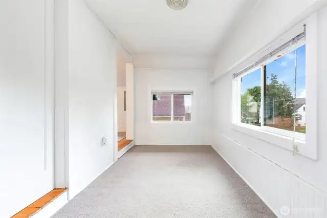 This could also be the space where you combine the 2 units into a single-family home again- it is right above the lower screened in porch.