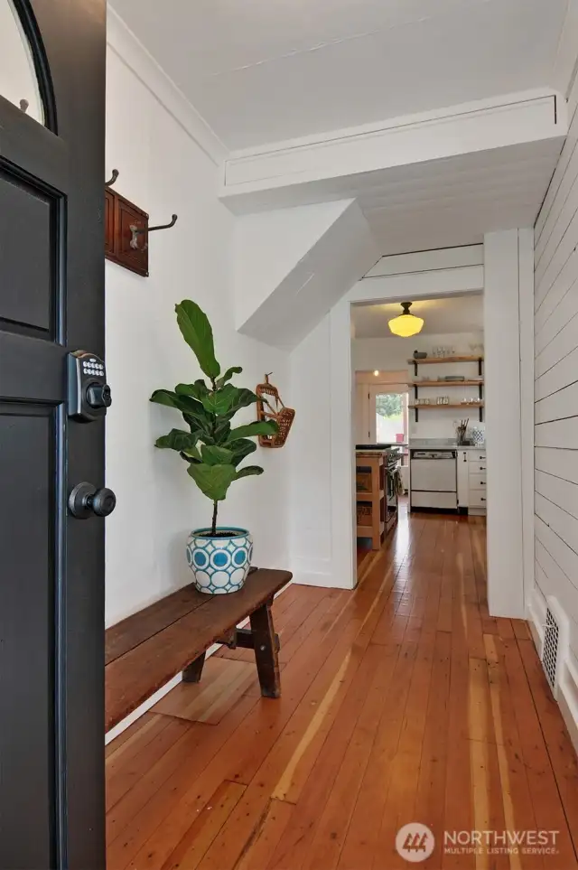 The home has gone through extensive, permitted renovations over the years but has also maintained so much charm.