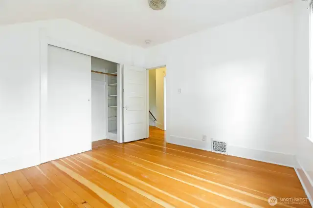 Large closet and there is now a mini-split in this room giving heat and air.
