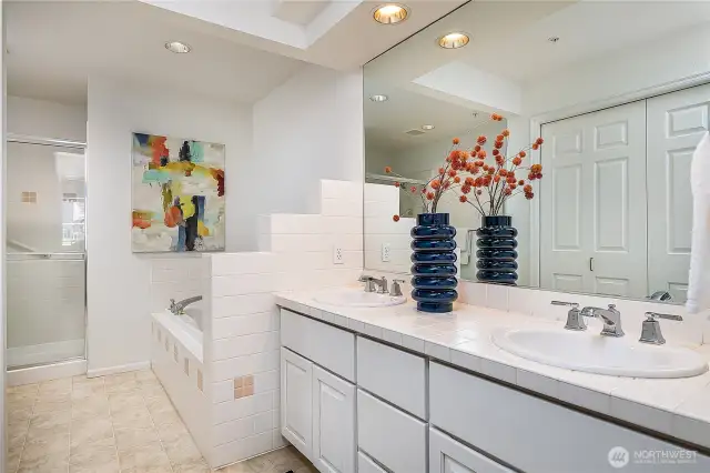 Large 5 piece bath