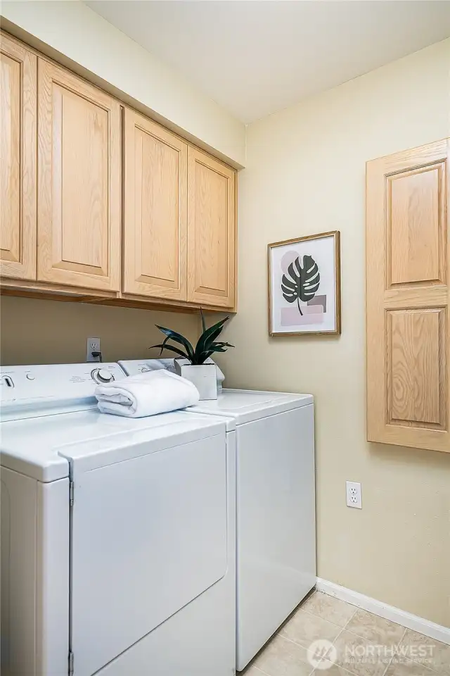 Large in unit laundry