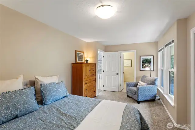 The second bedroom has its own en-suite bathroom!