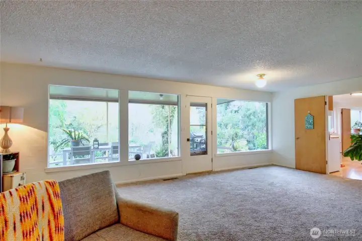 View from family room