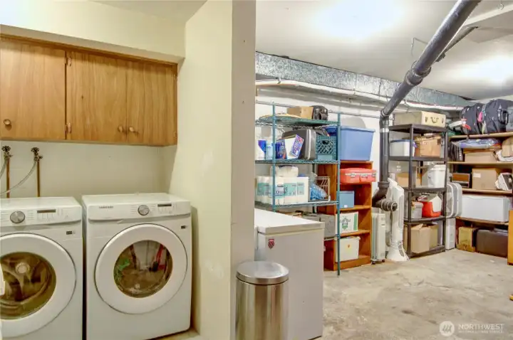 Laundry room with extensive space