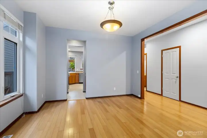 Formal Dining with Direct Kitchen access