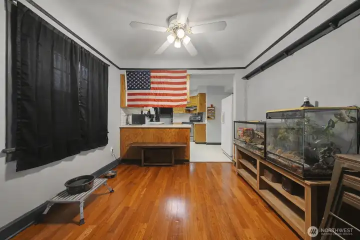 Floors are AI edited to show if refinished