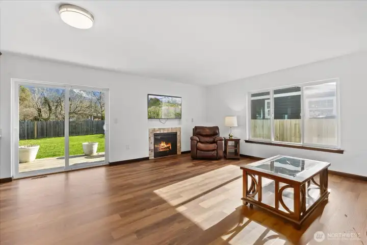 Open Concept Living room