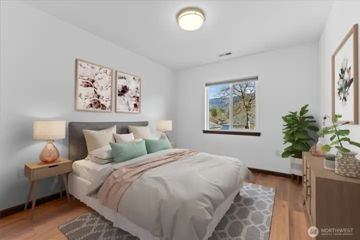 2nd level 4th bedroom Virtual Staging