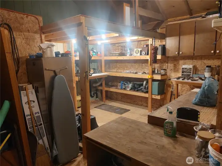 Inside front shop area