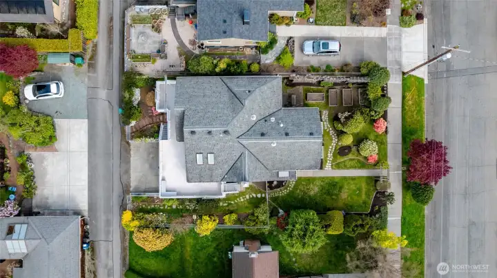 Beautiful landscaping at this sought after home.