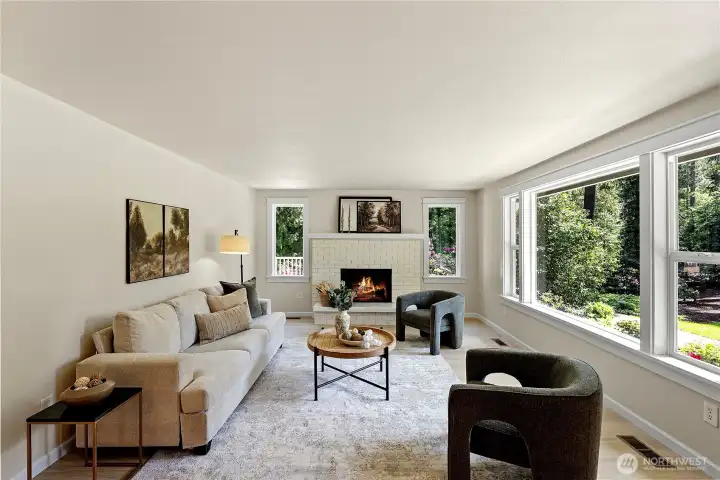 Downstairs living room