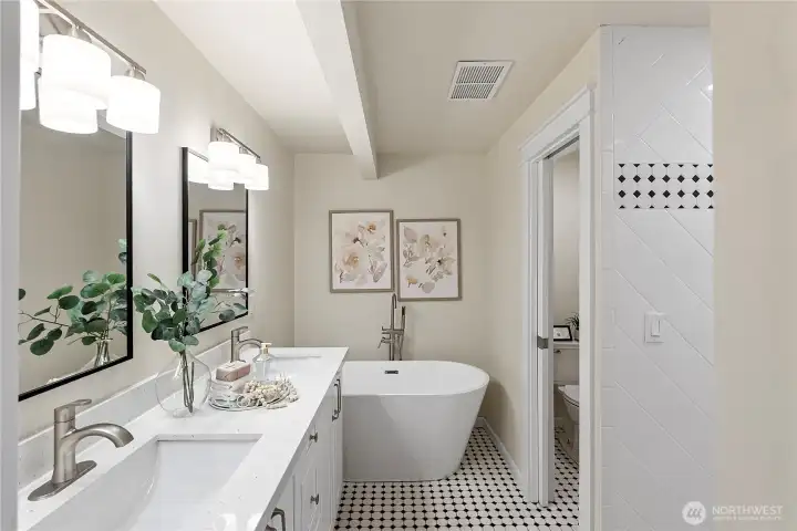 Primary bathroom