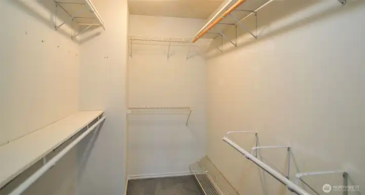 PRIMARY CLOSET