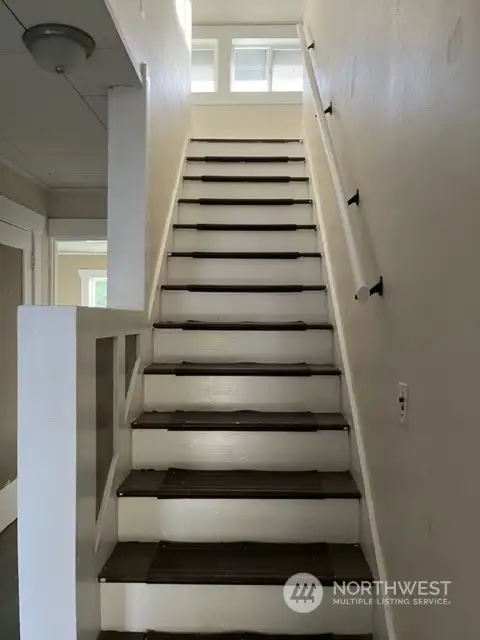 Stairs leading to upstairs