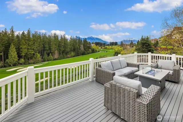 Sweeping views from the upper balcony.