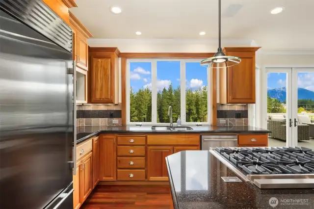 Treat the chef to Mt Si views!