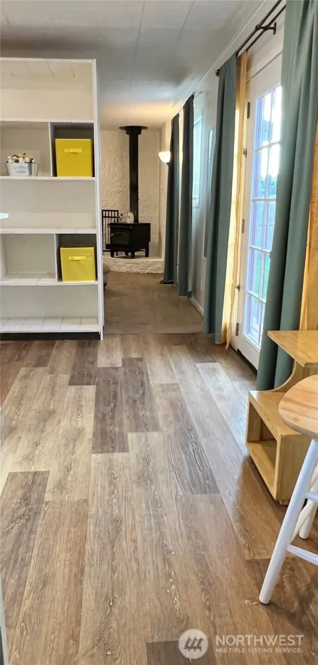 Hallway to the Den/2nd Living Room