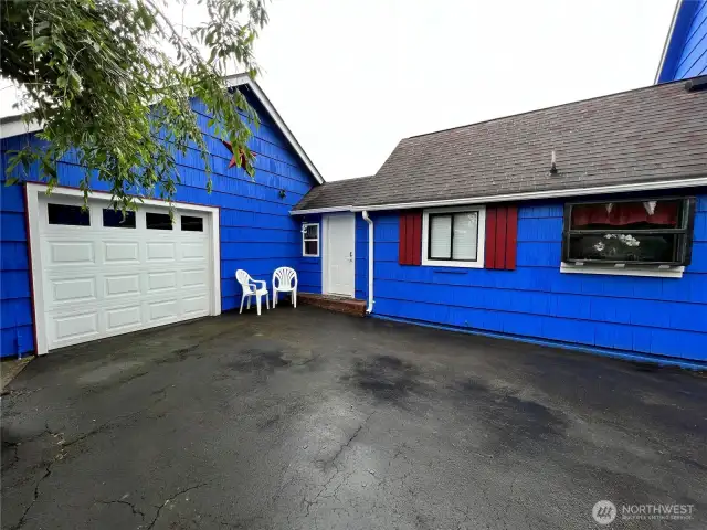 Big, long driveway