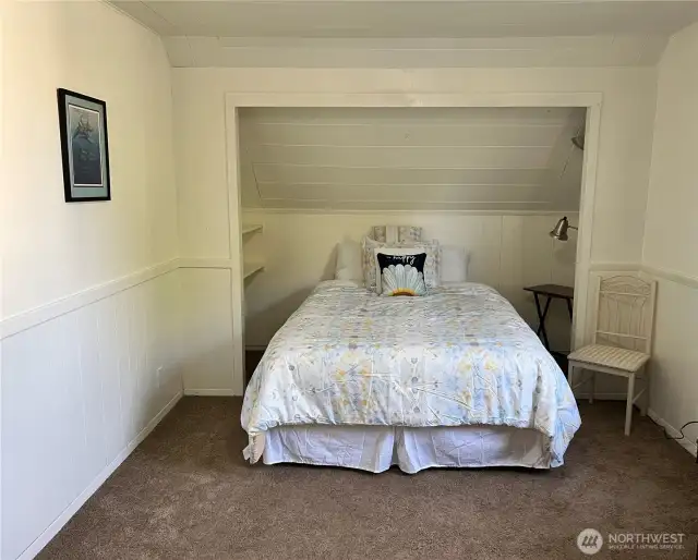 2nd Primary Bedroom with built in storage and closets