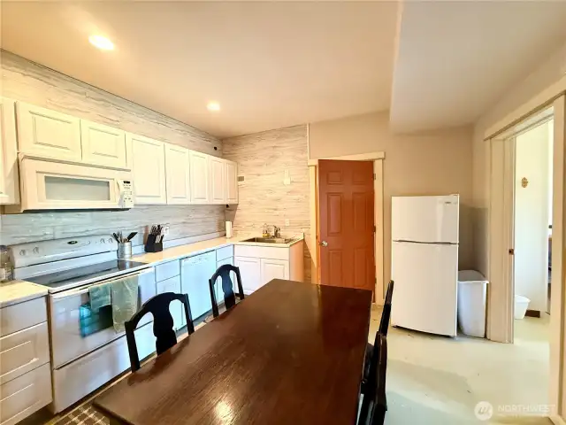 Apartment Kitchen and Dining Area