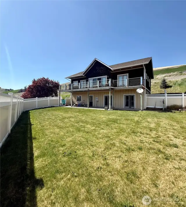 Fenced Backyard