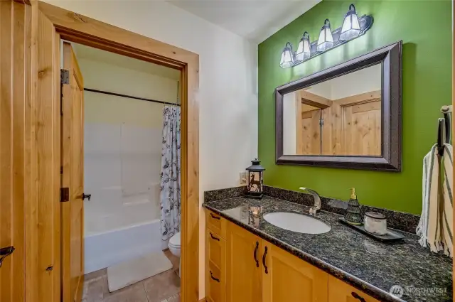Main level bathroom