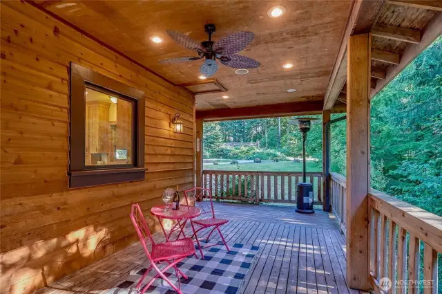 Covered deck