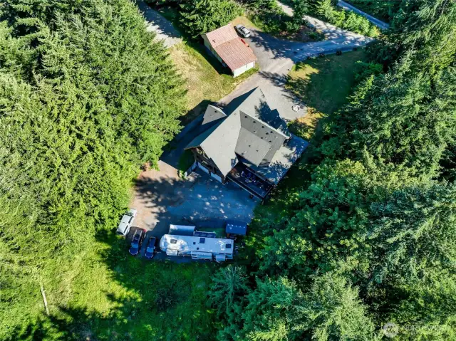 Arial of property
