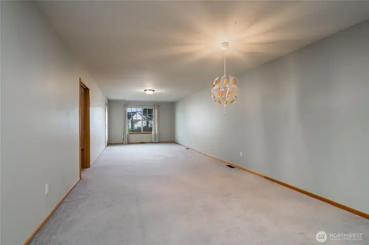 Dining Area and Living Room