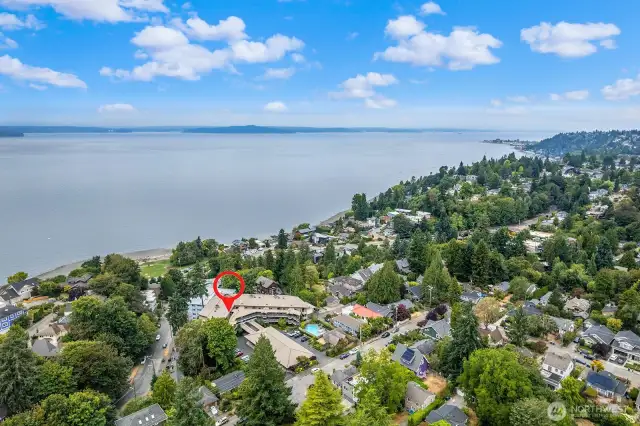 This photo gives you a better view of Loman Beach.