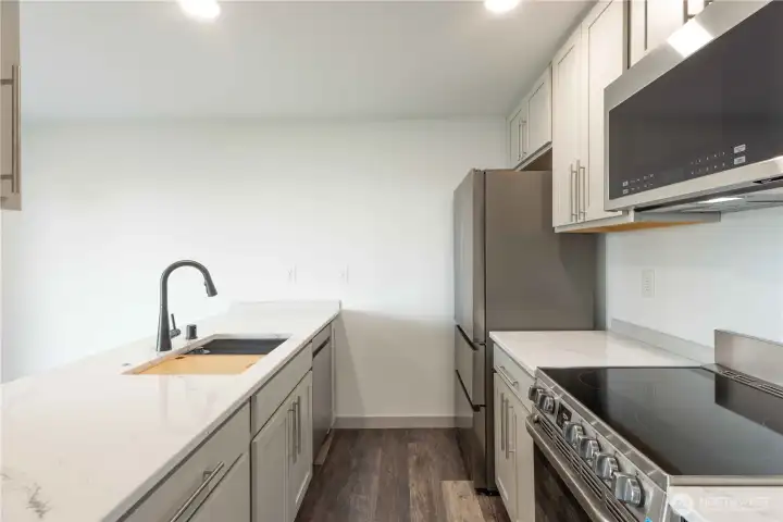 Soft close cabinets