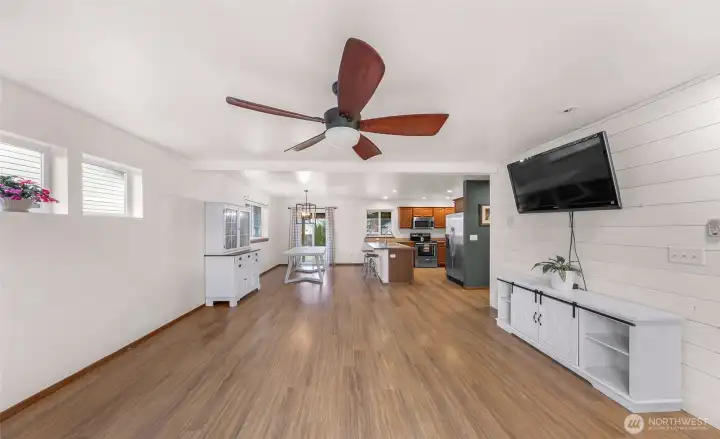 main floor open plan