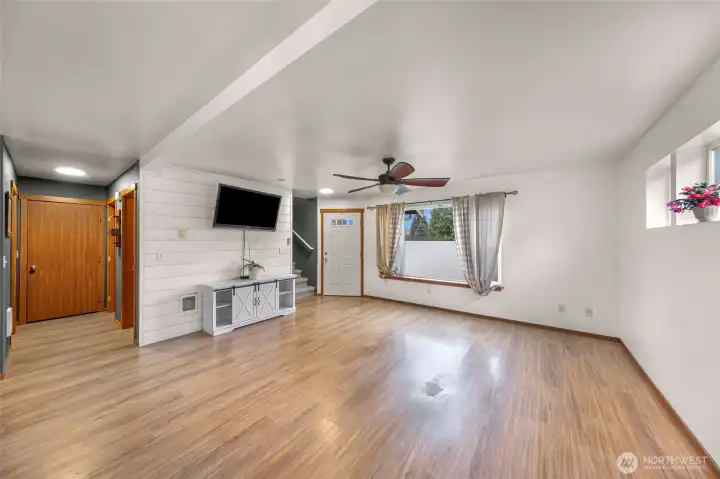 main floor open plan