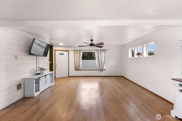 main floor open plan