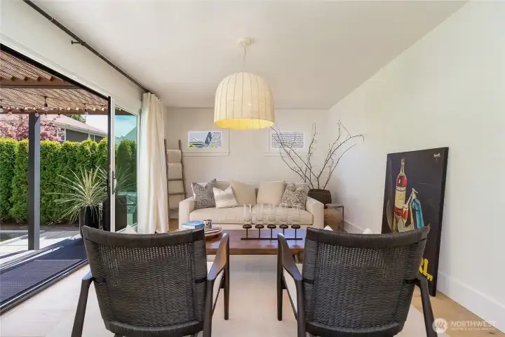 Bonus Room in the back of the Home