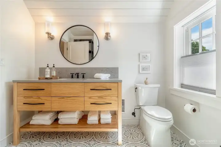 Upstairs Hall Bath Vanity