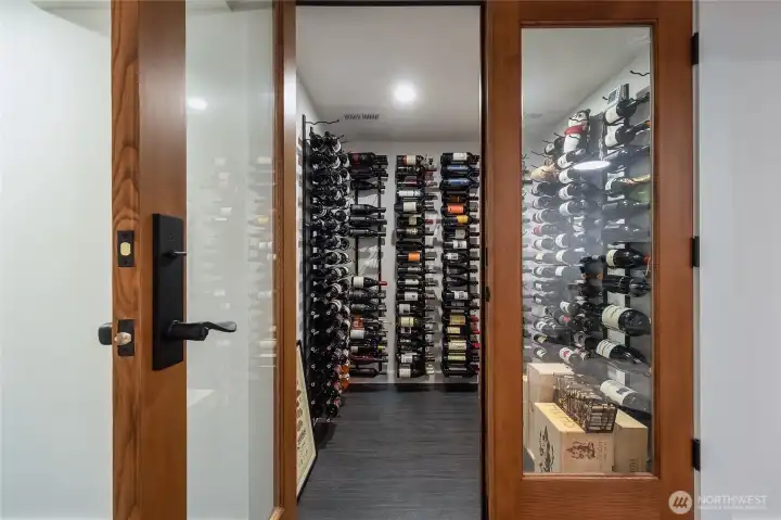 Lower Level Wine Cellar
