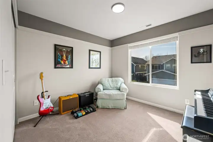 Bedroom #3...or a place to play your guitar